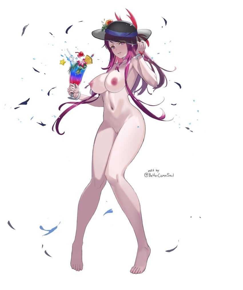 bettercommsoul completely_nude cuboon female female_only fire_emblem fire_emblem_engage fire_emblem_heroes ivy_(fire_emblem) ivy_(summertime_saga) nude_female nude_filter