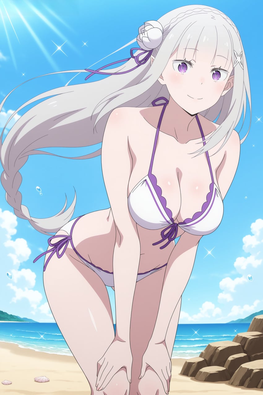 Emilia (Re:Zero) Rule 34 Image