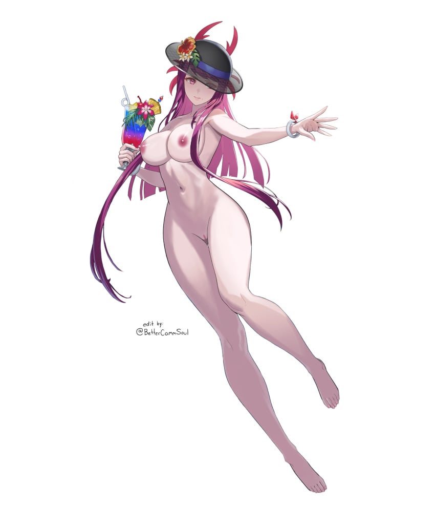 bettercommsoul completely_nude female_only fire_emblem fire_emblem_engage fire_emblem_heroes ivy_(fire_emblem) ivy_(summertime_saga) nude_female nude_filter