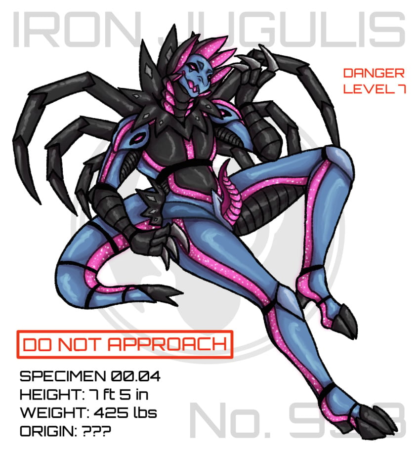 anthro blue_body claws erection future_pokemon generation_9_pokemon genitals iron_jugulis machine male metallic_body neck_tuft nude paradox_pokemon pecs penis pink_tongue pokémon_(species) pokemon pokemon_(species) robot slit solo syndhart tail text toe_claws tongue tuft