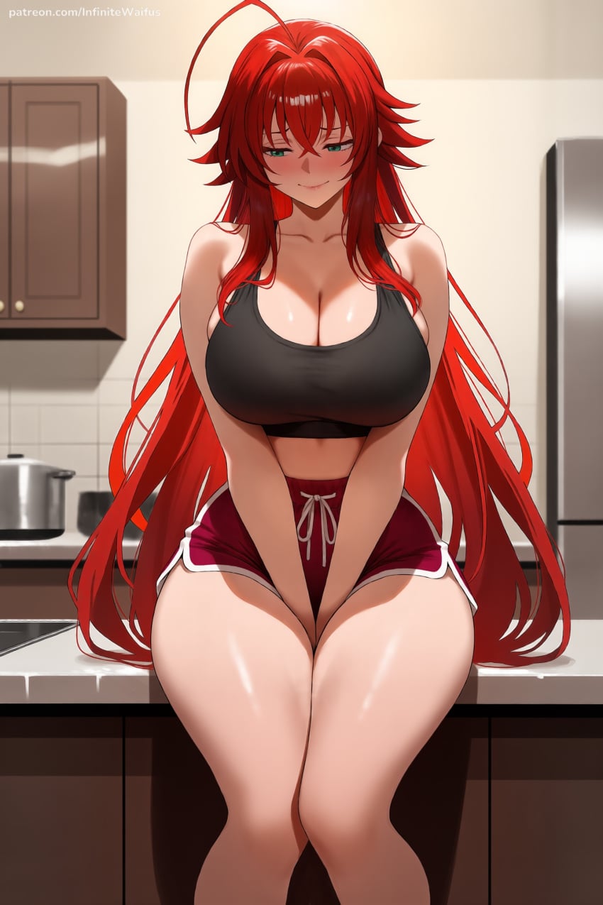Rias Gremory (High School Dxd) Rule 34 Image