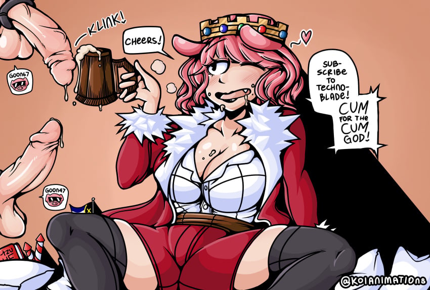 Technoblade (Dream Smp) Rule 34 Image
