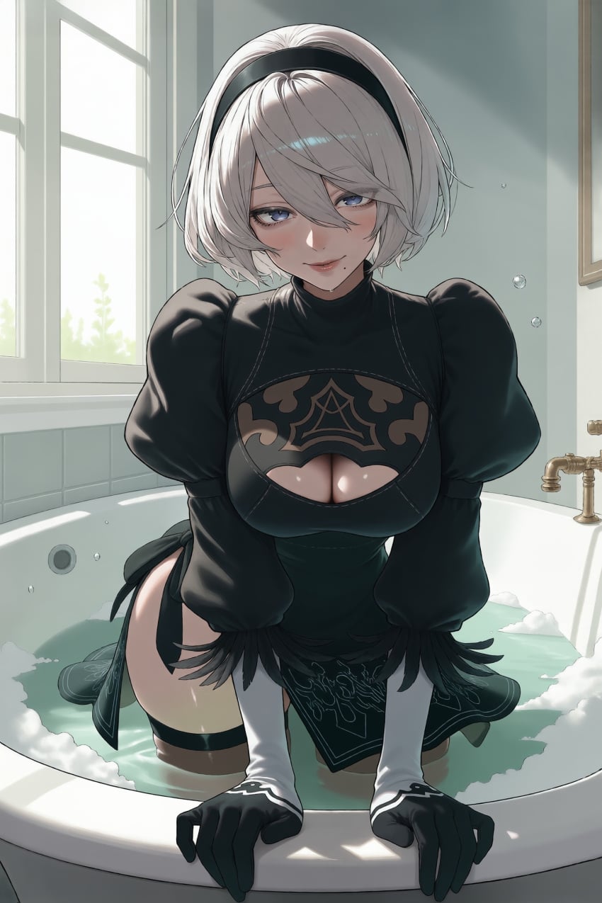 Yorha 2b (Nier: Automata) Rule 34 Image