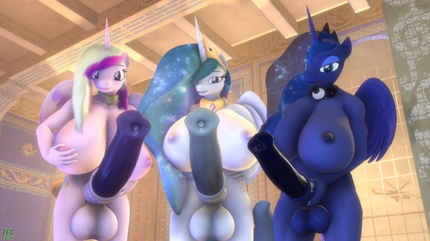 16:9 3d 3futas alicorn animal_genitalia animal_penis anthro balls big_breasts big_penis breasts equid equine equine_penis friendship_is_magic furry futanari genitals hasbro herm hi_res horn horse huge_cock hyper hyper_genitalia hyper_penis intersex mammal multiple_futa my_little_pony penis pony princess_cadance_(mlp) princess_celestia_(mlp) princess_luna_(mlp) royal_sisters_(mlp) source_filmmaker tfc0234 widescreen wings