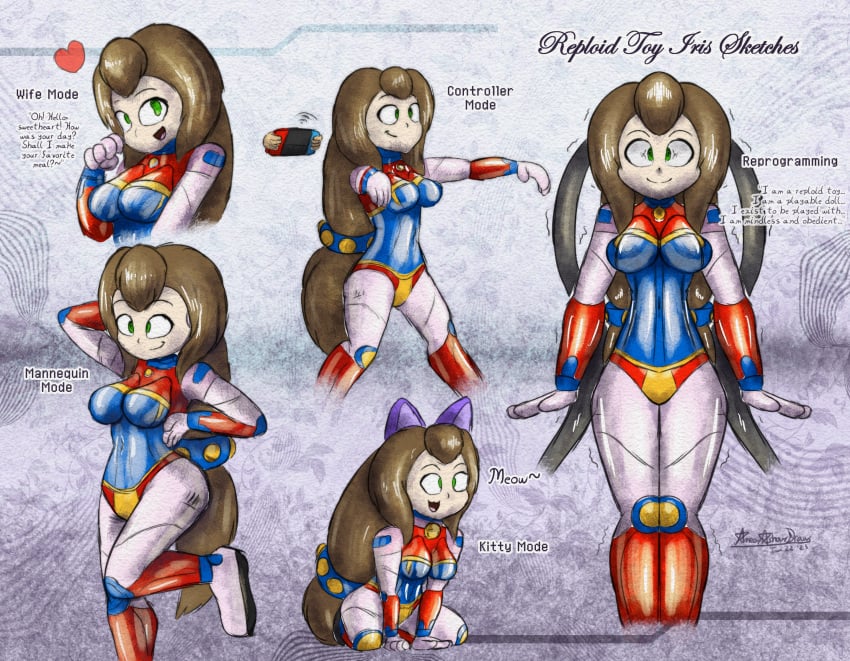Iris (Mega Man) Rule 34 Image