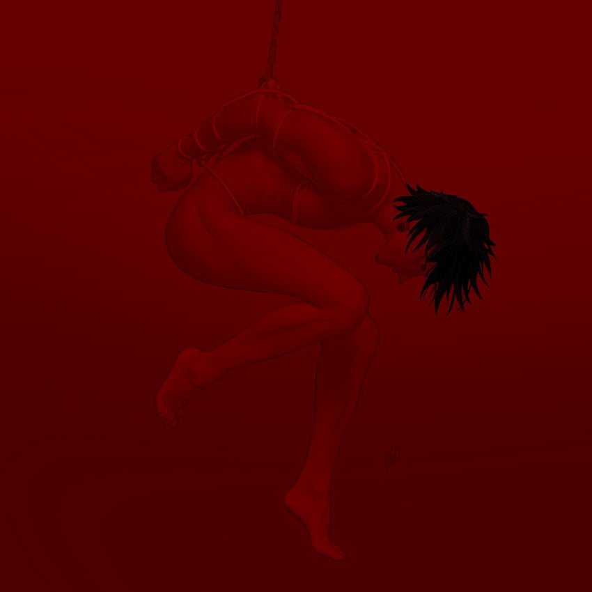 1boy chrollo_lucilfer hunter_x_hunter male_only restrained tagme