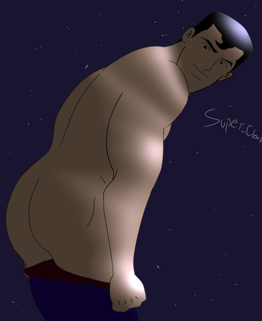 ass dc dc_comics dcau male male_only mooning self_upload super_clark superman superman:_the_animated_series superman_(series) tagme