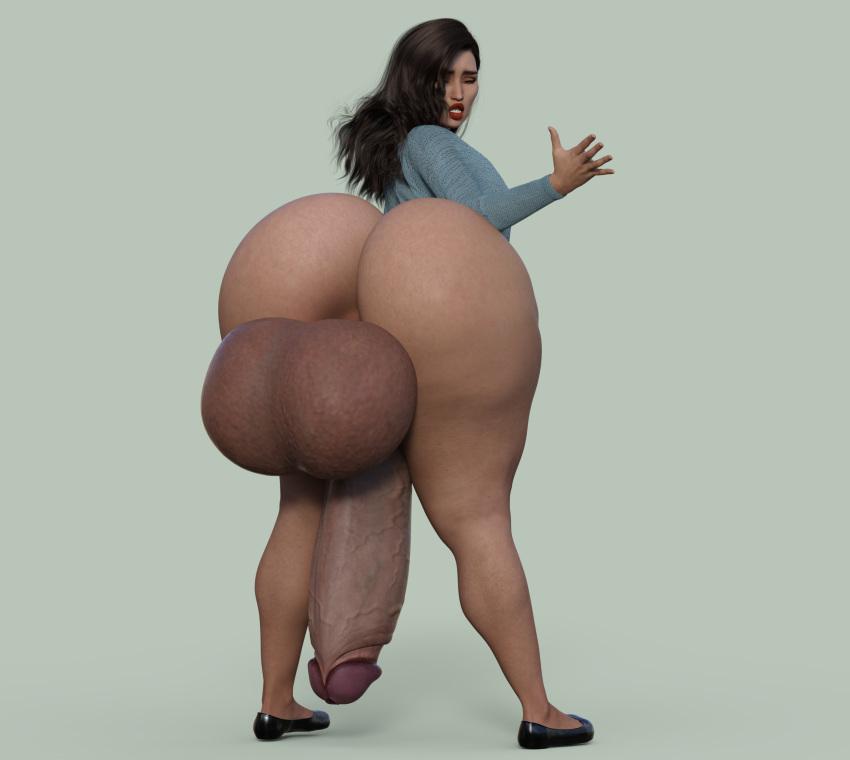 1futa 3d ass ass_expansion balls big_lips bimbo bimbofication bottomless breasts butt_inflation cock-tail curvy dark-skinned_futanari erection futa_only futa_sans_pussy futanari futanari_transformation growth huge_breasts hyper hyper_ass hyper_balls hyper_penis inflation isabel3dx lip_inflation penis sequence transformation wide_hips