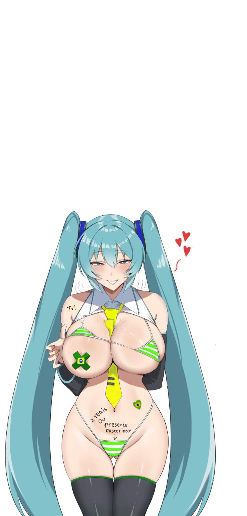 1girls brazil brazilian brazilian_female brazilian_miku colherus hatsune_miku heart heart_eyes latin_american_hatsune_miku_(meme) love_eyes vocaloid