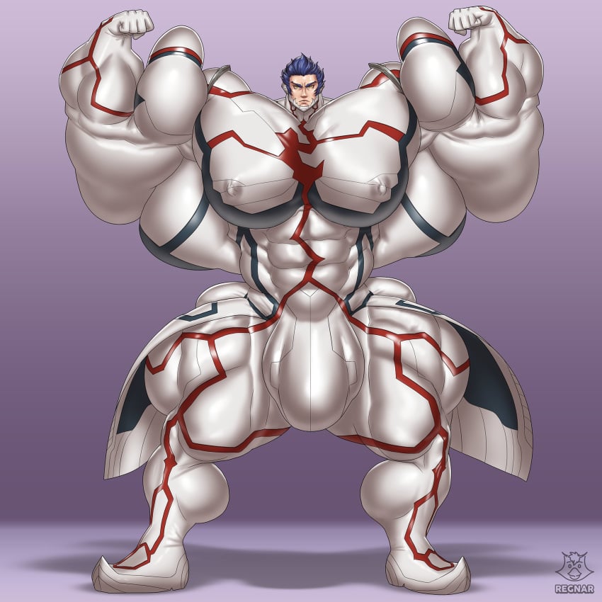 aogami_(smt) bodybuilder bulge hyper male male_only muscles muscular muscular_arms muscular_male muscular_thighs regnar shin_megami_tensei