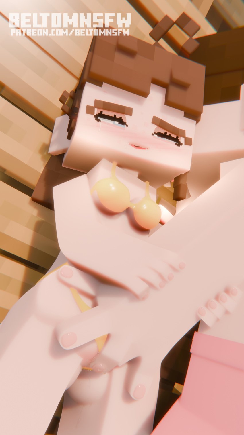 1boy 1boy1girl 1girls 3d beach beltomnsfw bikini blender blue_eyes blush brown_hair crying detailed_background elli_(beltomnsfw) faceless_male female fingering handholding looking_at_viewer microsoft mine-imator minecraft minecraft_xxx partially_clothed partially_clothed_female partially_nude pleasure_face public pussy pussy_juice pussy_juice_drip pussy_juice_trail rubbing rubbing_pussy small_breasts smiling square_head tagme watermark