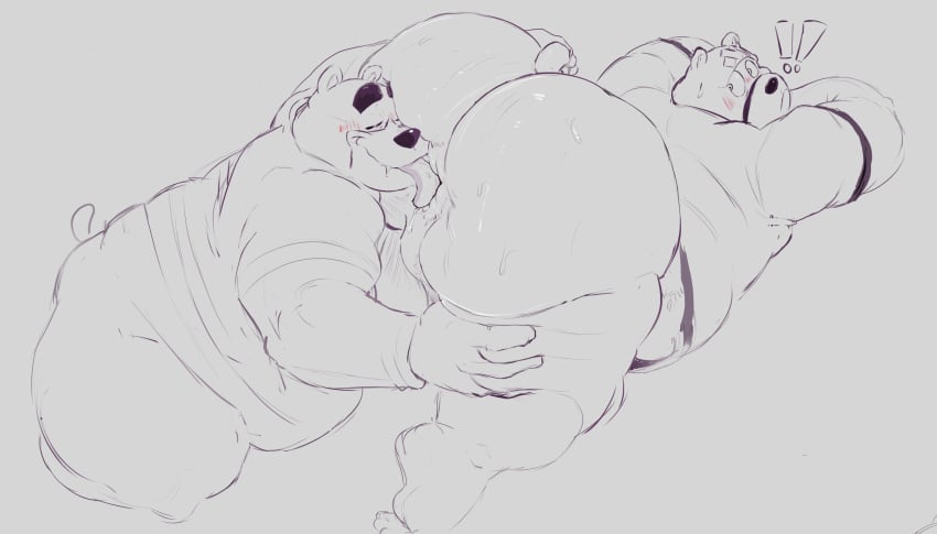 !! 2boys absurd_res anal animal_crossing animal_humanoid anthro anthro_only anus ass ass_up bear belly big_ass big_ass_(male) big_butt blush blush_lines bodily_fluids bubble_ass bubble_butt chubby chubby_anthro chubby_male closed_eyes curt_(animal_crossing) dat_ass dat_butt debudraws dumptruck_ass dumptruck_butt duo exclamation_point eyes_closed fat_ass fat_butt glistening glistening_anus glistening_butt hi_res huge_ass huge_butt humanoid large_ass large_butt leg_grab licking licking_anus licking_ass looking_back male male/male mammal massive_ass massive_butt nintendo oral overweight overweight_anthro overweight_male plump_ass plump_butt rimming round_ass round_butt saliva sex shocked smile smiling surprised sweat sweatdrop tail teddy_(animal_crossing) tongue tongue_out