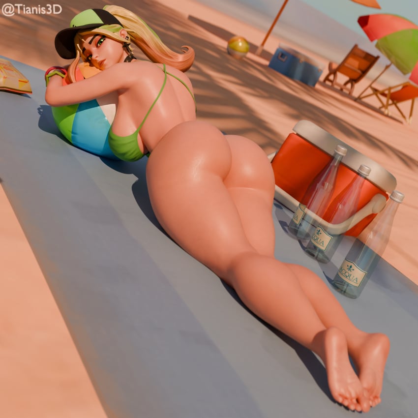 1girls 2024 3d armor ass athletic athletic_female barefoot beach beach_ball big_ass big_breasts big_nipples blender breasts busty chest cleavage clothing completely_nude completely_nude_female curvaceous curvy digital_media_(artwork) eyebrows eyelashes feet female female_only fit fit_female fortnite fortnite:_battle_royale full_body helsie_(fortnite) hi_res highres hips huge_ass huge_breasts human large_breast legs light-skinned_female light_skin looking_at_viewer naked naked_female nude nude_female ripped_clothing solo solo_female squatting thick thick_legs thick_thighs thighs_waist tianis3d tits_out voluptuous wide_hips