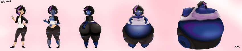 big_ass big_belly big_breasts big_hero_6 blueberry blueberry_inflation body body_inflation breast_expansion choccymalk disney expansion female female_focus female_only full_body_inflation gogo_tomago huge_ass huge_belly huge_breasts human hyper_belly immobile immobilization inflation liquid_inflation marvel overweight overweight_female ready_to_pop spherical_inflation sunken_head sunken_limbs transformation wide_hips