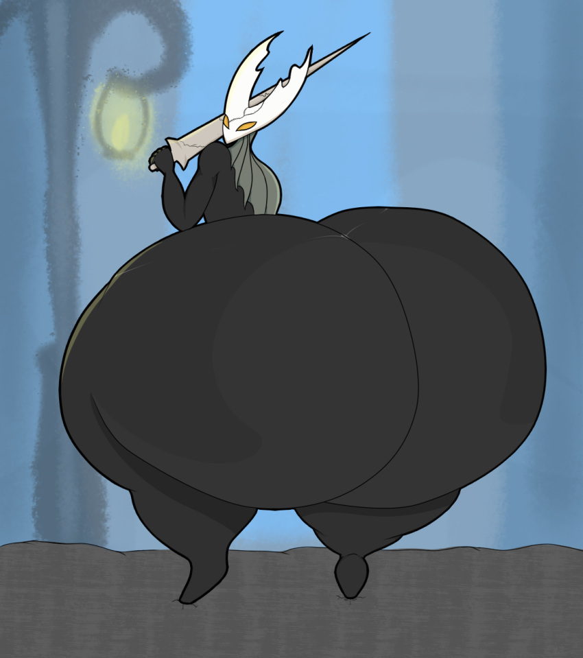 1boy 1male ass big_ass big_butt fat_ass fat_butt hollow_knight hollow_knight_(character) huge_ass huge_butt hyper hyper_ass hyper_butt male male_only presenting presenting_ass presenting_butt presenting_hindquarters solo solo_male thick thick_ass thick_legs thick_thighs vessel_(species)