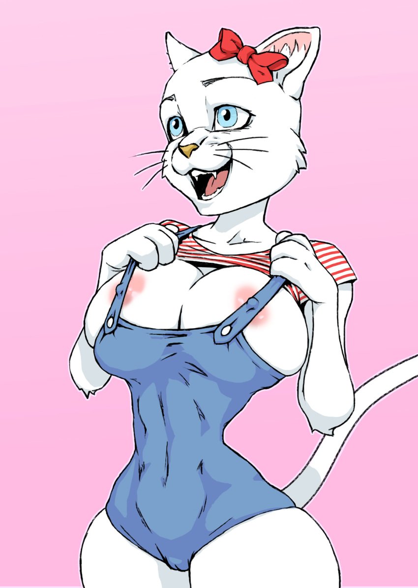 :3 anthro areola_slip areolae batesz big_breasts breasts busty cameltoe cleavage erect_nipples female female_focus female_only fur furry hello_kitty hello_kitty_(character) hello_kitty_(series) hourglass_figure huegirl19 kitty_white large_breasts nipple_bulge one-piece_swimsuit overflow pinup pinup_pose pose posing sanrio sex sideboob solo swimsuit tagme thunder_thighs wide_hips