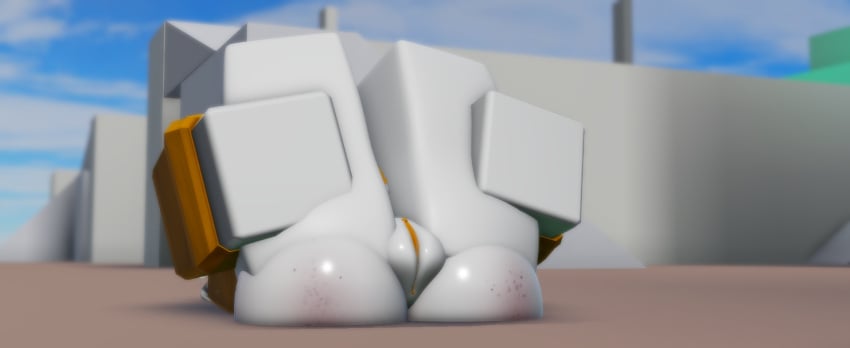 1girls 3d anus ass bottomless egg_girl eggyyolk legs_held_open legs_up puffy_pussy pussy roblox robloxian source_request stretching tagme white_body white_skin