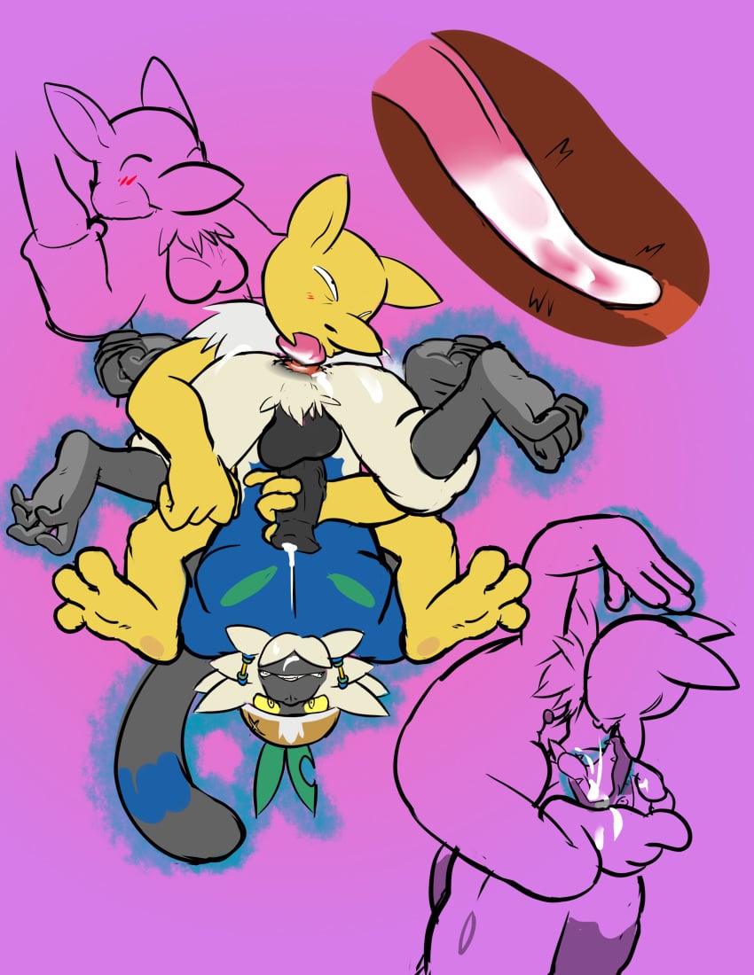 absurd_res anal anal_prolapse analingus animal_genitalia barefoot blush bodily_fluids body_swap cum cum_on_feet cum_on_tongue deep_rimming deep_tongue duo eyes_rolling_back fan_character feet felching feral forced forced_open_mouth gay generation_1_pokemon generation_7_pokemon genital_fluids genitals hi_res humanoid humanoid_feet hypno_(pokemon) interspecies jewelry kinkykeroro lemur male male/male mammal markings nintendo nipples oral passimian pawpads plantigrade pokemon pokemon_(species) pokephilia precum prehensile_feet primate prolapse rape rimming ruffed_lemur sex shiny_pokemon snowballing soles spit_in_mouth spitting spitting_in_mouth strepsirrhine telekinesis toe_curl toes tongue tribal tribal_jewelry tribal_markings x-ray