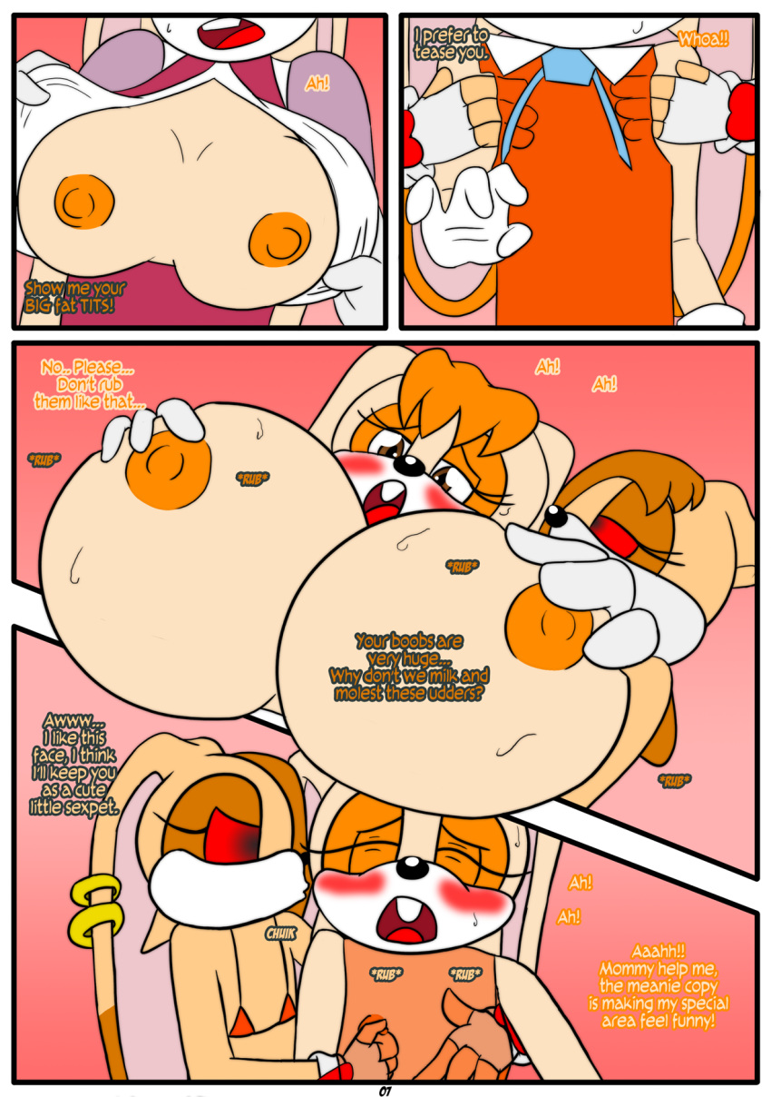 clothing comic cream_the_rabbit english_text otakon page_7 rape sonic_(series) sonic_the_hedgehog_(series) vanilla_the_rabbit yuri