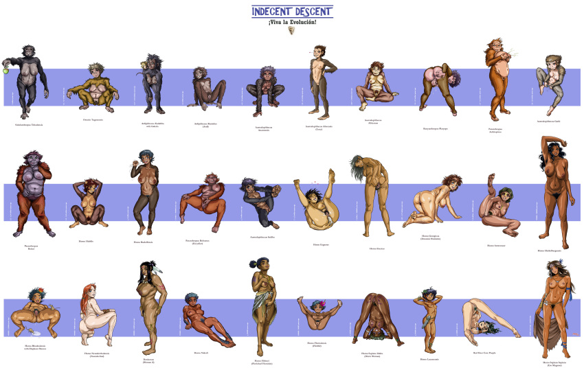 30girls 6+girls absurd_res absurdres all_fours anal_insertion ape apple ardipithecus_kadabba ardipithecus_ramidus armpit_hair armpits arms_behind_head australopithecus_afarensis australopithecus_africanus australopithecus_anamensis australopithecus_garhi australopithecus_sediba big_breasts black_fur black_hair blowjob_gesture blue_eyes body_hair body_painting bodypaint braided_hair breasts brown_eyes brown_fur brown_hair clitoral_hood clitoris comparison completely_nude cro_magnon crouching dark-skinned_female dark_skin denisovan dildo dildo_in_ass elephant_shrew erect_clitoris eurydice_(paranthropus) evolution feather_in_hair feet female female_masturbation female_only fisting flower flower_in_hair food freckles freckles_on_face freckles_on_shoulders fruit full_body fur furry green_eyes grey_eyes hairy hairy_arms hairy_feet hairy_female hairy_legs hairy_pussy hand_on_hip headband hearts_around_head highres hobbit hominid homo_antecessor homo_erectus homo_ergaster homo_floresiensis homo_georgicus homo_habilis homo_heidelbergensis homo_helmei homo_luzonensis homo_naledi homo_neanderthalensis homo_rhodesiensis homo_rudolfensis homo_sapiens_idaltu homo_sapiens_sapiens human_evolution innie_pussy jewelry kenyanthropus lactation leaves_in_hair long_hair long_labia looking_pleasured lucy_(australopithecus) madoc masturbation multiple_girls neanderthal necklace nude orange_fur orange_hair original orrorin pale_skin paleoanthropology paleoart paleontology paranthropus_aethiopicus paranthropus_boisei paranthropus_robustus prehistoric presenting_anus presenting_ass presenting_pussy pubic_hair purple_eyes pussy pussy_juice pussy_juice_drip red_deer_cave_people redhead sahelanthropus_(primate) science sex_toy shaving sitting small_breasts soles spread_anus spread_ass spread_legs spread_pussy spreading_ass spreading_pussy squatting squirting_milk standing text the_descent_of_man tongue tongue_out unshaved_pussy upside-down vaginal_fisting wink woman_x