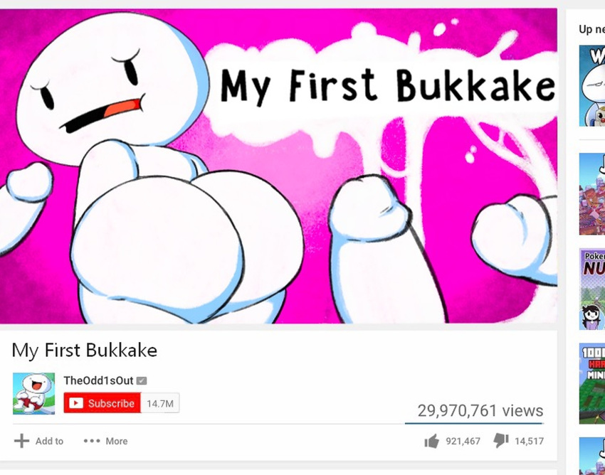 4boys ass big_ass big_penis bukkake filthyopossum gay male_only theodd1sout web youtube youtuber