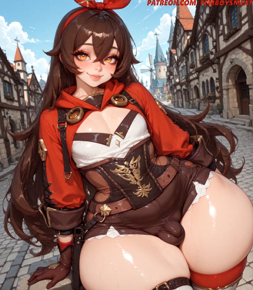 Amber (Genshin Impact) Rule 34 Image