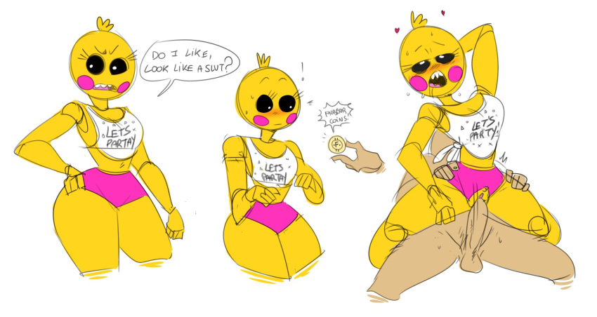 2020 animatronic avian balls bird chicken clothed clothed/nude clothed_female_nude_male clothed_sex clothing duo english_text erection faceless_human faceless_male female female_focus female_on_human female_on_top female_penetrated five_nights_at_freddy's five_nights_at_freddy's_2 front_view galliform gallus_(genus) genitals hand_behind_head hi_res human human_on_humanoid human_penetrating human_penetrating_humanoid humanoid humanoid_penetrated humor interspecies machine male male_on_bottom male_on_humanoid male_penetrating male_penetrating_female mammal mhdrawin nude on_bottom on_top penetration penile penile_penetration penis phasianid prostitute prostitution pussy reverse_cowgirl_position robot robot_humanoid sequence sex solo_focus straight text toy_chica_(fnaf) vaginal_penetration video_games