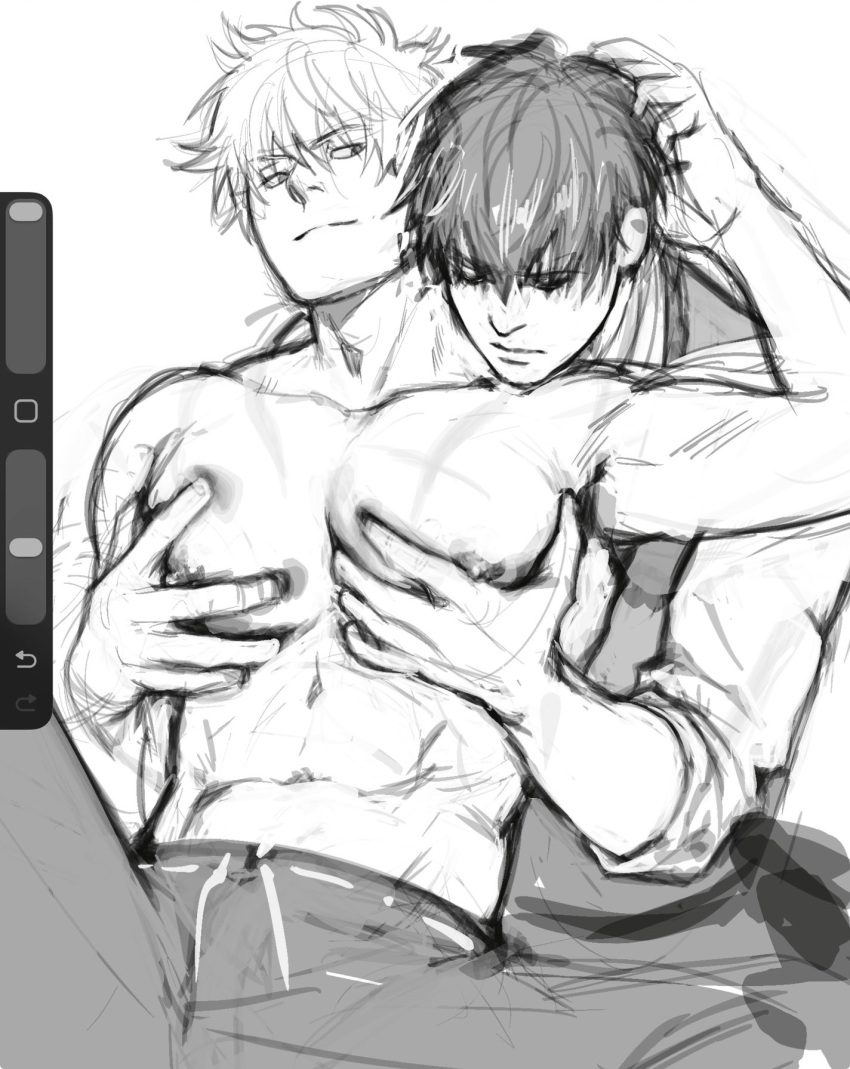 Gintoki Sakata (Gintama) Rule 34 Image