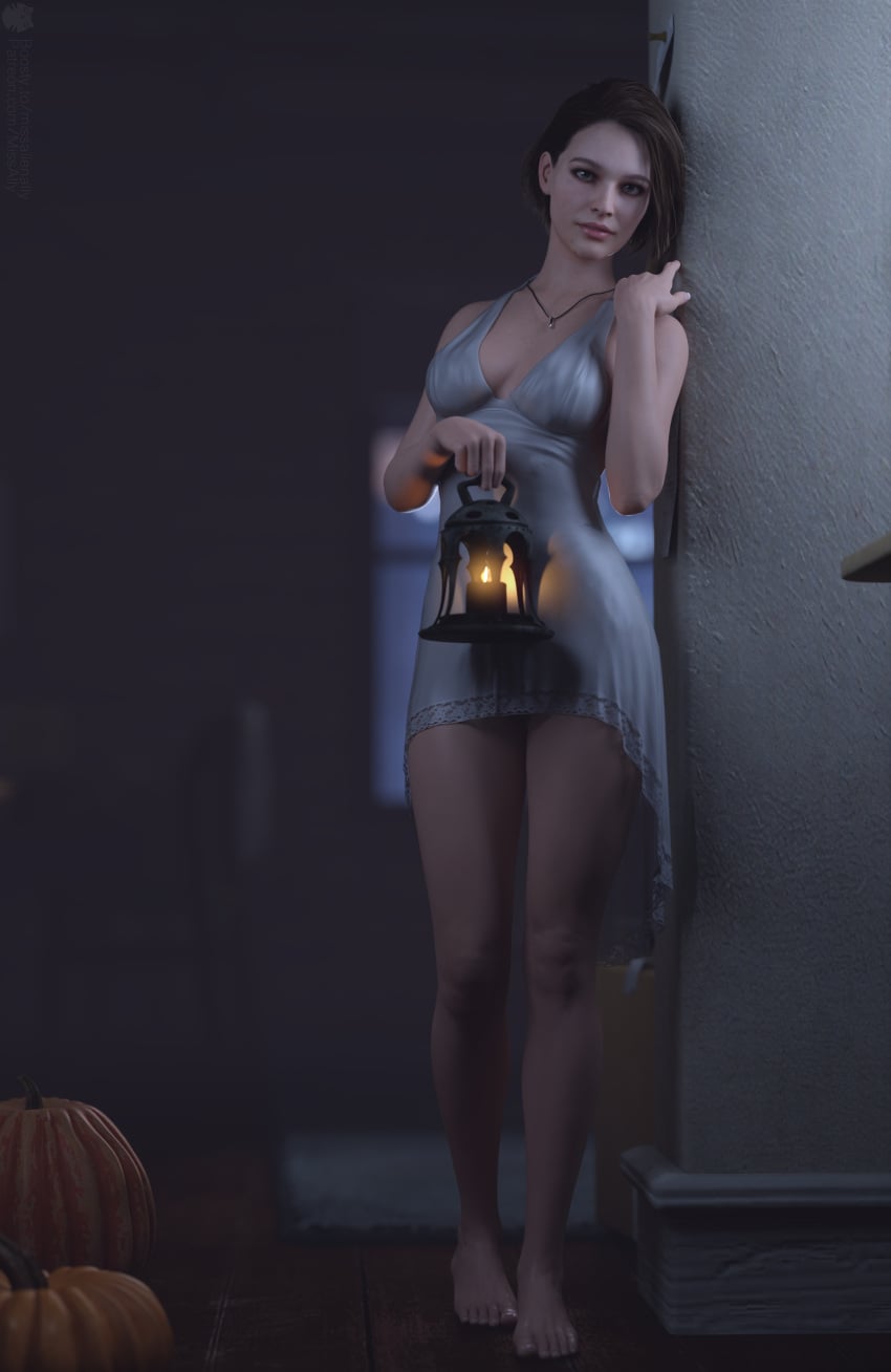 Jill Valentine (Sasha Zotova) Rule 34 Image