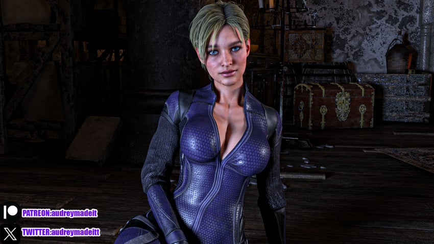 Jill Valentine (Blonde) Rule 34 Image