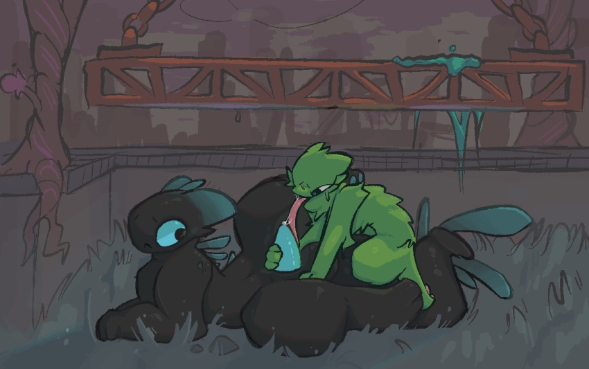 Blue Lizard (Rain World) Rule 34 Image