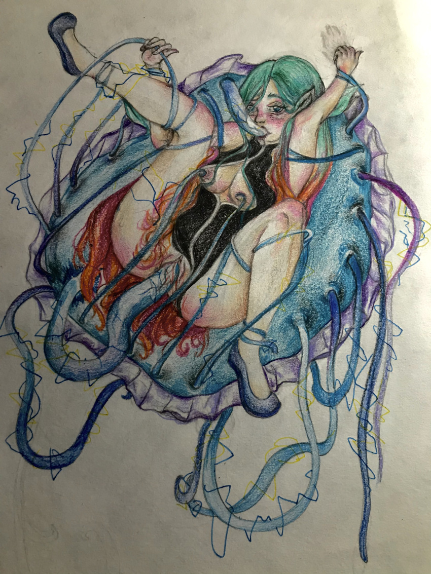 all_the_way_through jellyfish pisces tentacle tentacle_in_mouth tentacle_rape tentacle_sex