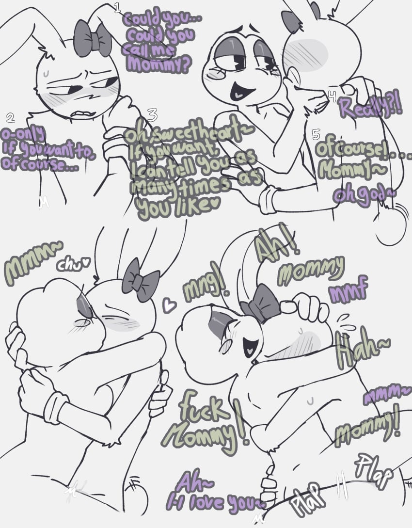 jax_(the_amazing_digital_circus) ribbit_(the_amazing_digital_circus) the_amazing_digital_circus trans_woman transfem transfem_(lore) transgender transgender_female transgender_woman transgender_woman_(lore) wholesome wholesome_sex