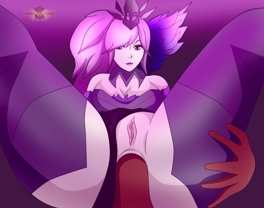 anal anal_sex anal_sex anus ass dark-skinned_male dark_elementalist_lux dark_skin elementalist_lux interracial league_of_legends luxanna_crownguard mbhen114 panties_aside purple_eyes purple_hair pussy reverse_cowgirl_position