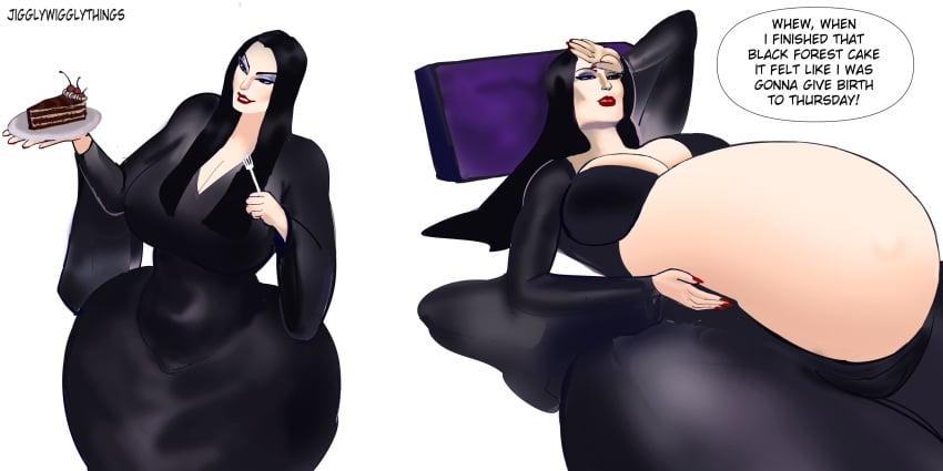 Morticia Addams (The Addams Family) Rule 34 Image