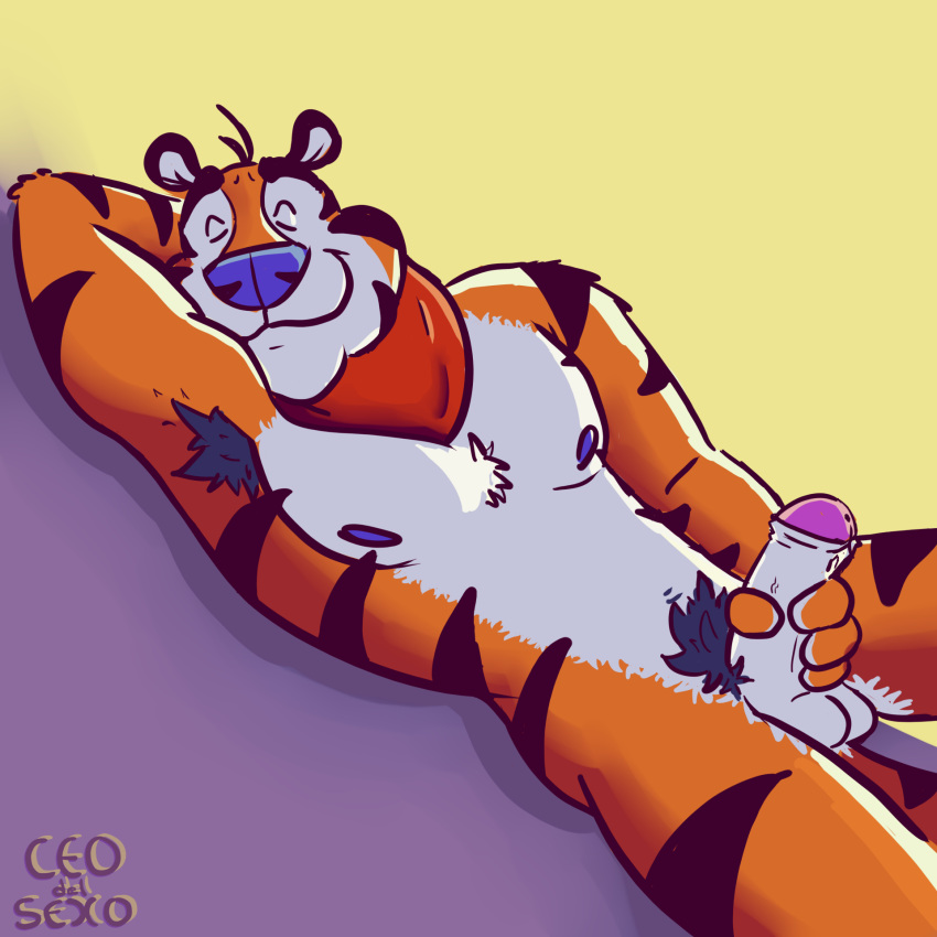 Tony The Tiger (Frosted Flakes) Rule 34 Image