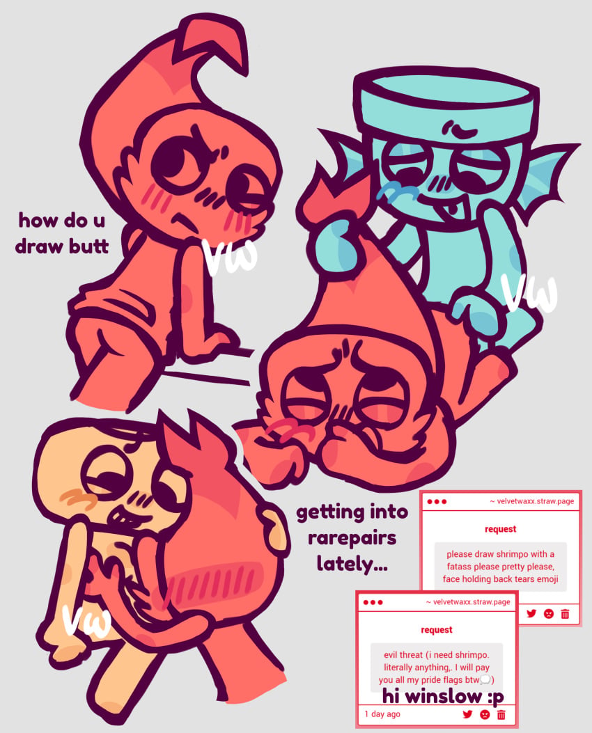 Finn (Dandy'S World) Rule 34 Image