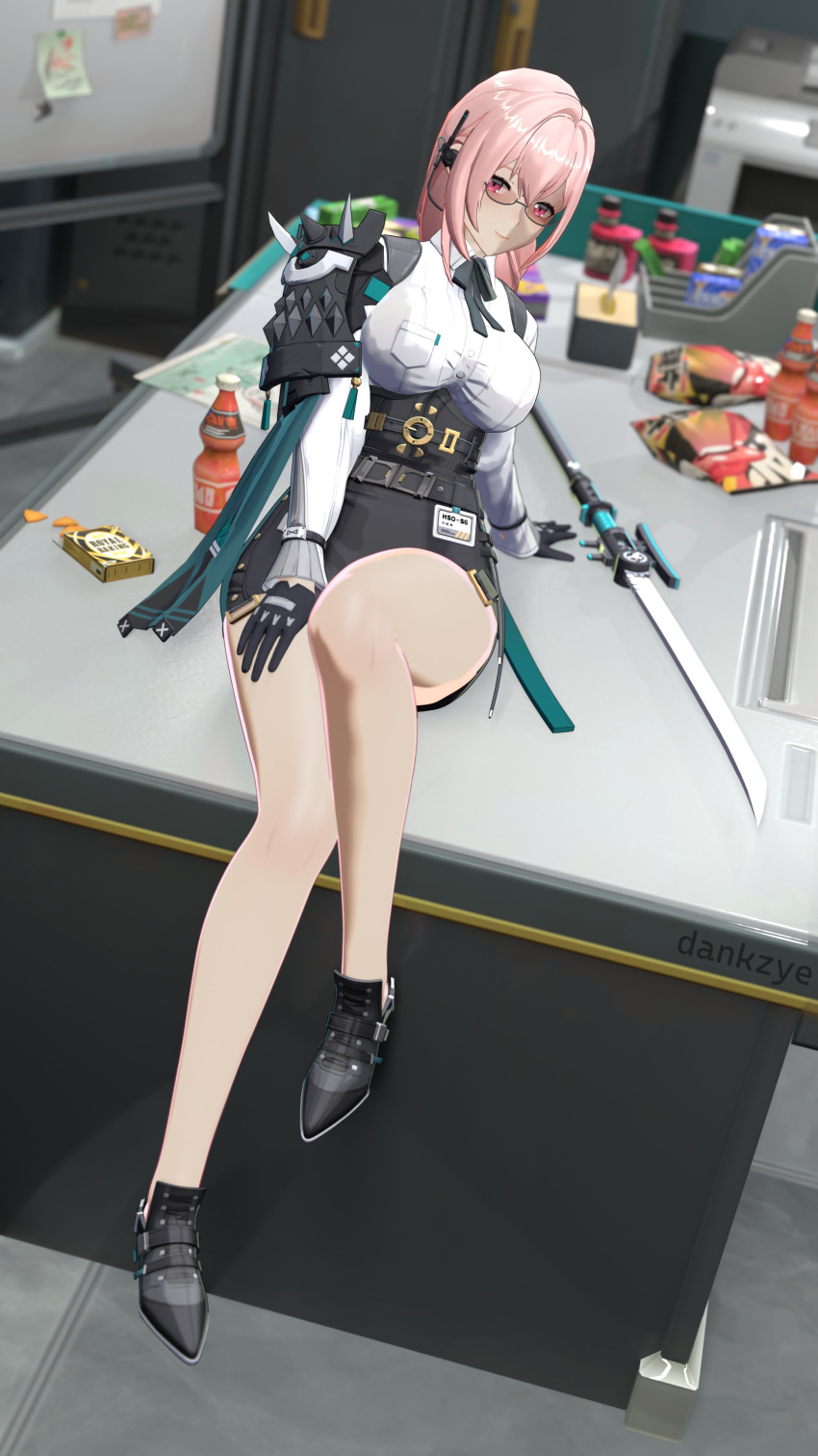 Tsukishiro Yanagi (Zenless Zone Zero) Rule 34 Image
