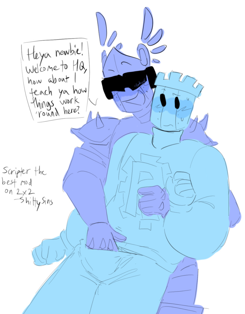 Robloxian (Roblox) Rule 34 Image