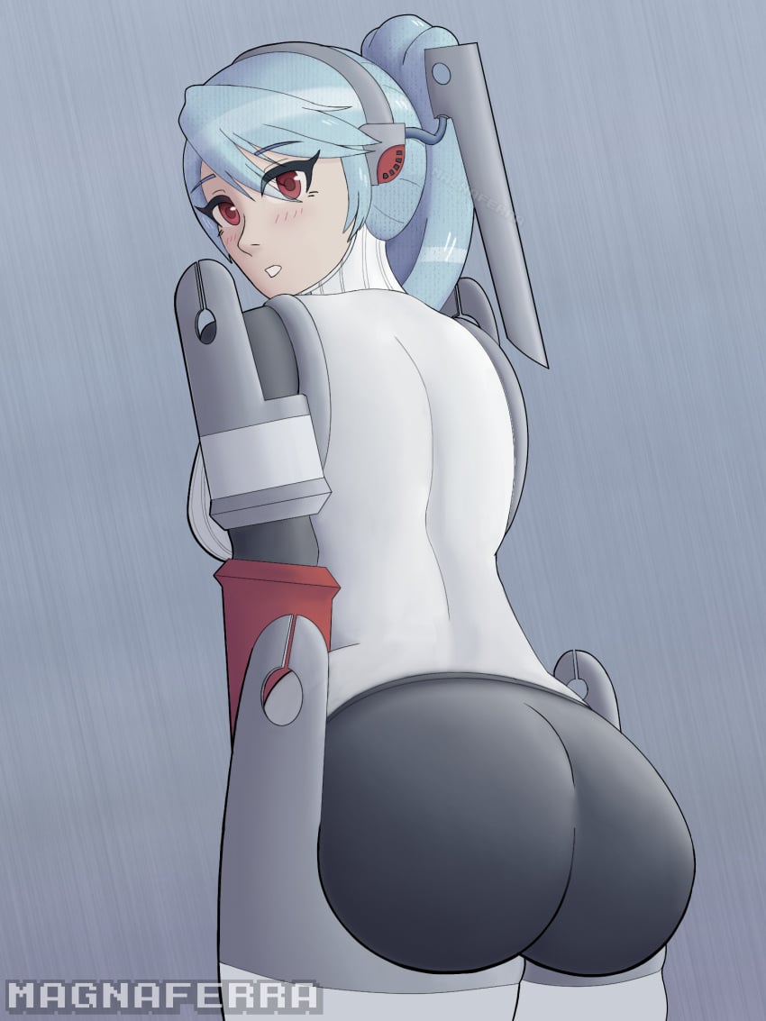 ass atlus labrys magna_ferra magnaferra persona persona_4 persona_4_arena persona_4_arena_ultimax robot robot_girl self_upload solo tagme