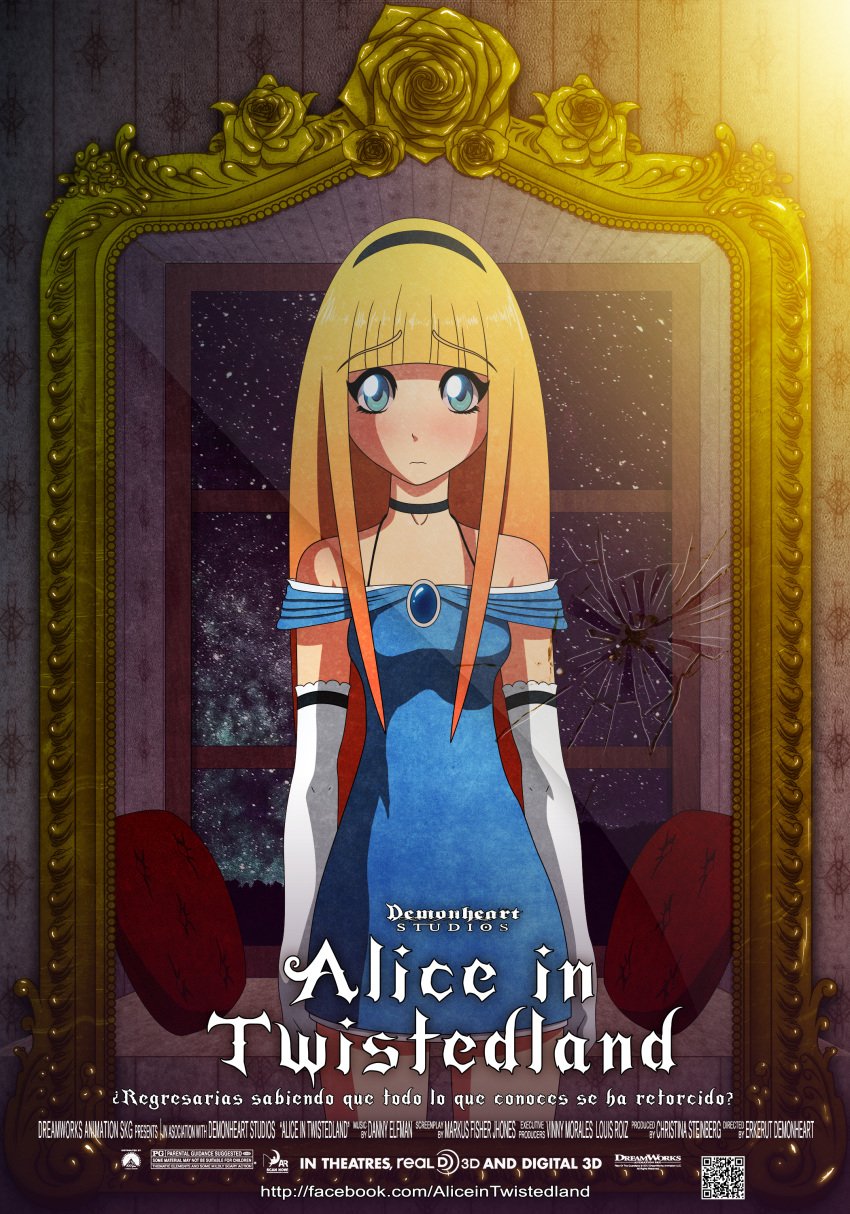 alice_(erkerut) big_eyes blonde_hair draw dress erkerut female gloves long_hair patreon skin small_breast tagme