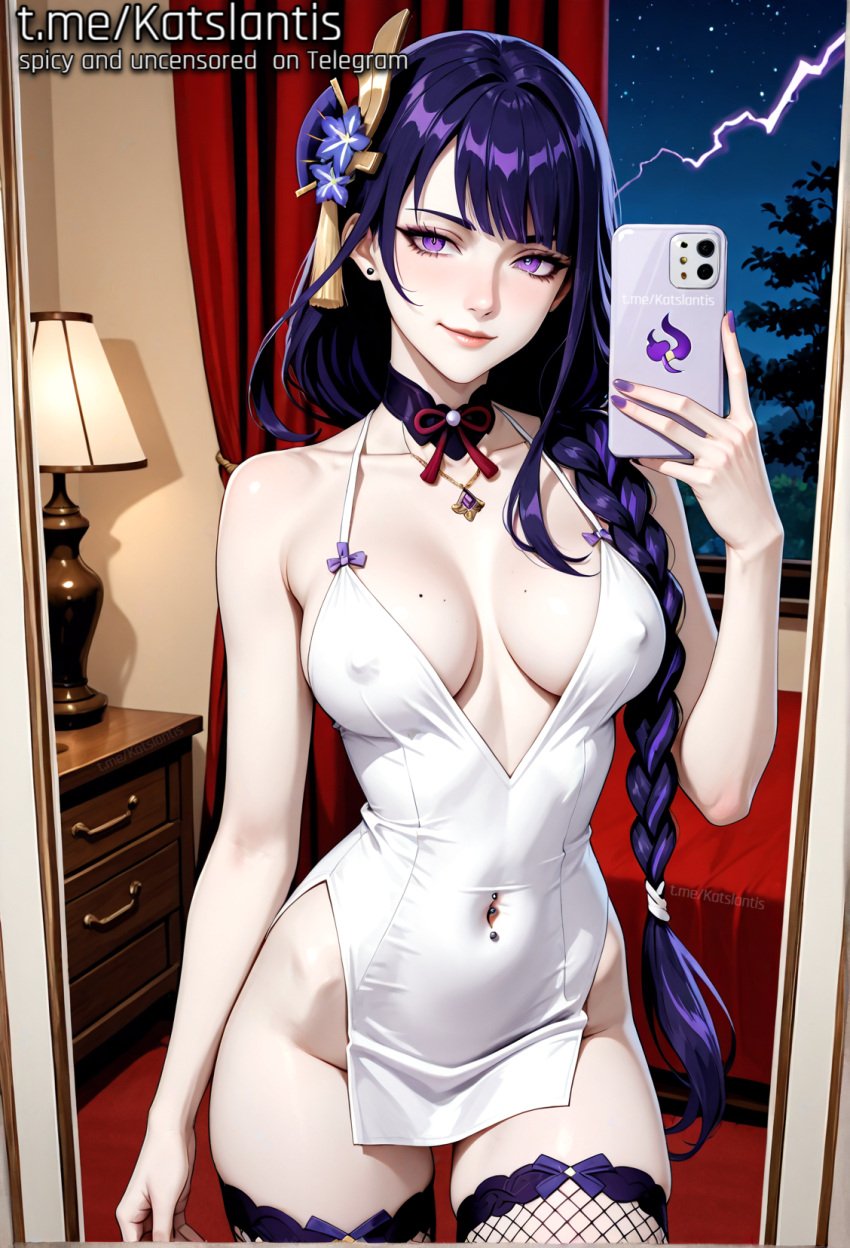 ai_generated ass ass_visible_through_thighs bedroom bedroom_background bitch braless breasts dress dress_pull erect_nipples erect_nipples_under_clothes flat_stomach flushed flushed_face genshin_impact gesture glossy_skin hips jeans kneeling kneeling_female kneeling_position looking_at_viewer mihoyo mihoyo_technology_(shanghai)_co._ltd. money nipple_outline nipples_bulge nipples_visible_through_clothes nipples_visible_through_clothing no_bra no_panties pants peace_sign phone phone_call phone_sex phone_view pink_sports_bra posing posing_for_the_viewer posing_in_mirror prostitution raiden_shogun raised_hips selfie selfie_pose slim_waist slut small_breasts smirk smirking_at_viewer sports_bra tight_clothes whore