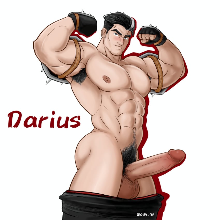 balls ballsack darius_(league_of_legends) dick topless