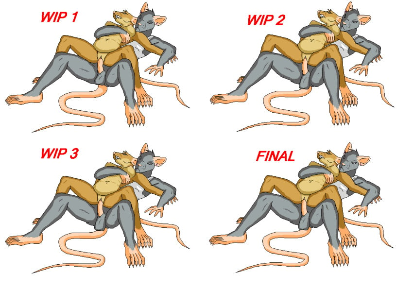 andre_(whimsicalsquirrel) animated balls breasts female female_penetrated forced genitals mac_(whimsicalsquirrel) male male_penetrating male_penetrating_female mammal murid murine nipples penetration penis rape rat rodent short_playtime straight vaginal_penetration whimsicalsquirrel