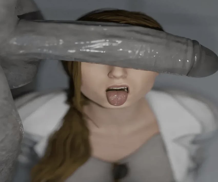 3d annette_birkin blonde_hair capcom huge_cock mr_x penis_awe penis_out resident_evil resident_evil_2 tagme tyrant
