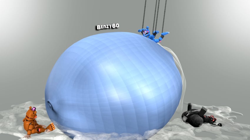 3boys 3d animatronic anthro balls bear belly big_balls big_belly big_penis bunny cum cum_drip cumflation five_nights_at_freddy's huge_balls huge_cock hyper hyper_balls hyper_cum hyper_genitalia hyper_penis hyper_testicles inflation lefty lefty_(fnaf) male male_only penis rabbit rockstar_bonnie rockstar_freddy ursid