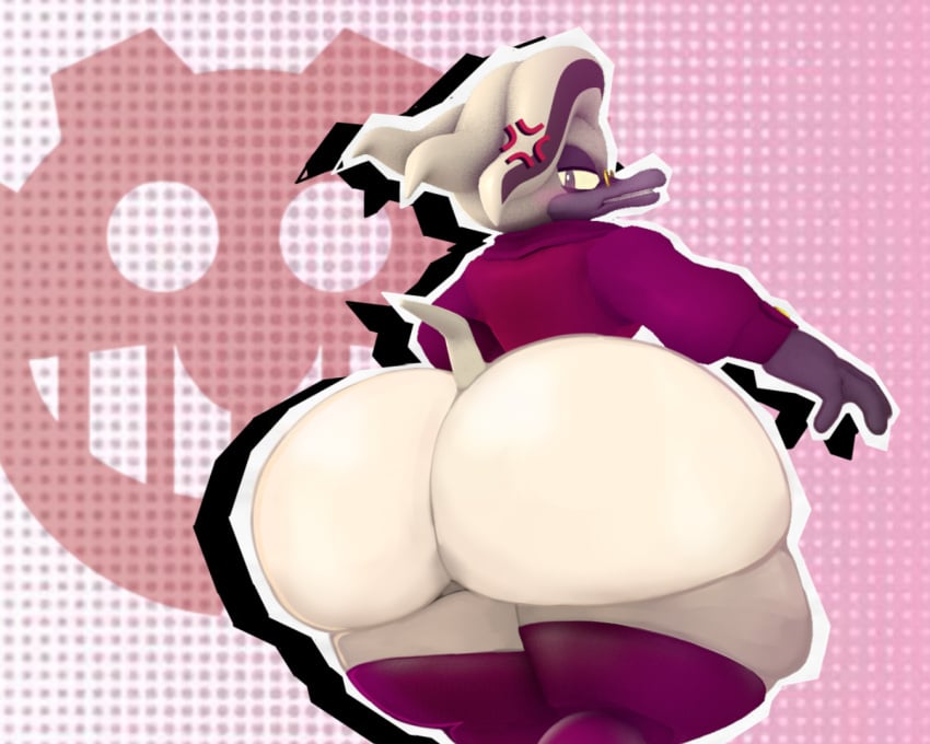 1boy 1male anthro big_ass big_butt big_thighs blush blush bubble_ass bubble_butt doctor_starline embarrassed femboy furry huge_ass huge_butt huge_thighs hyper_ass hyper_butt hyper_thighs looking_back platypus sega solo sonic_(series) sonic_the_hedgehog_(series) thick_ass thick_thighs wide_hips wiredemon