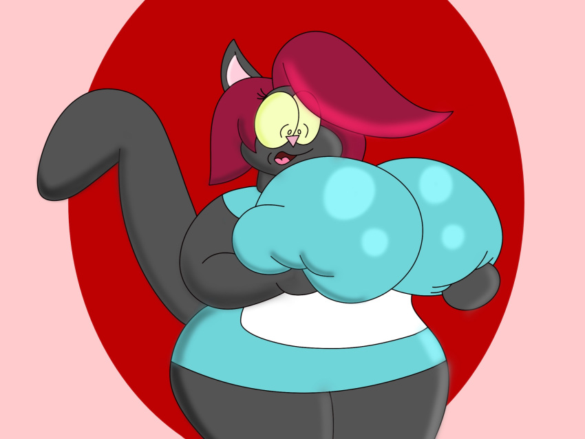 anthro big_breasts breasts evanwallaby feline feline_humanoid female tagme