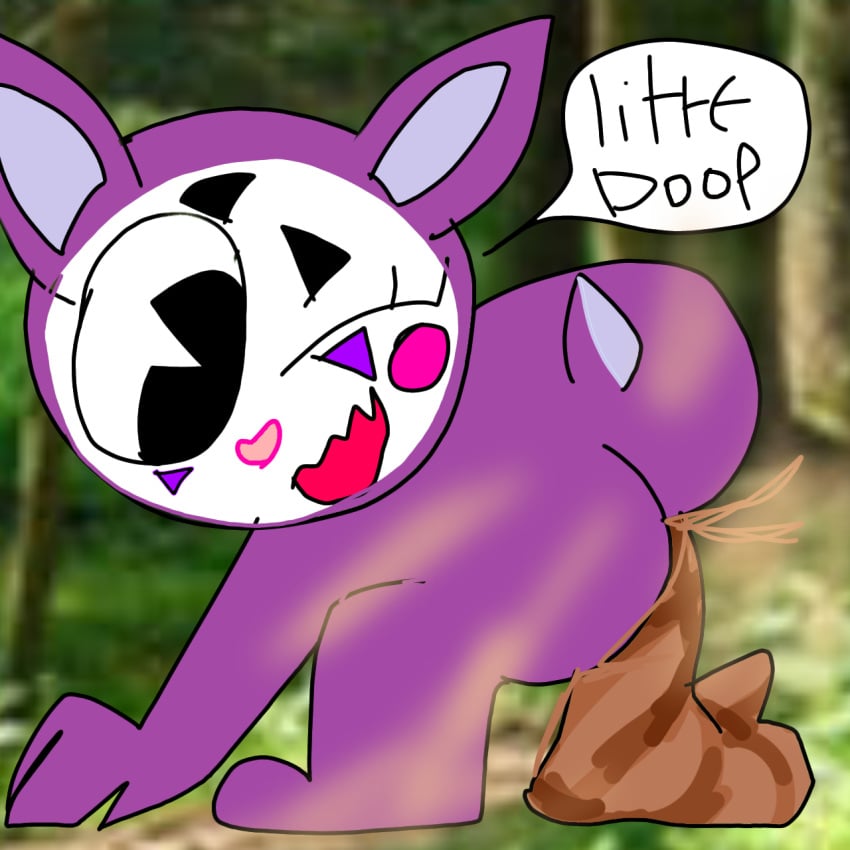 happy_tree_friends mime mime_(htf) pool_party_series pooplool scat shit