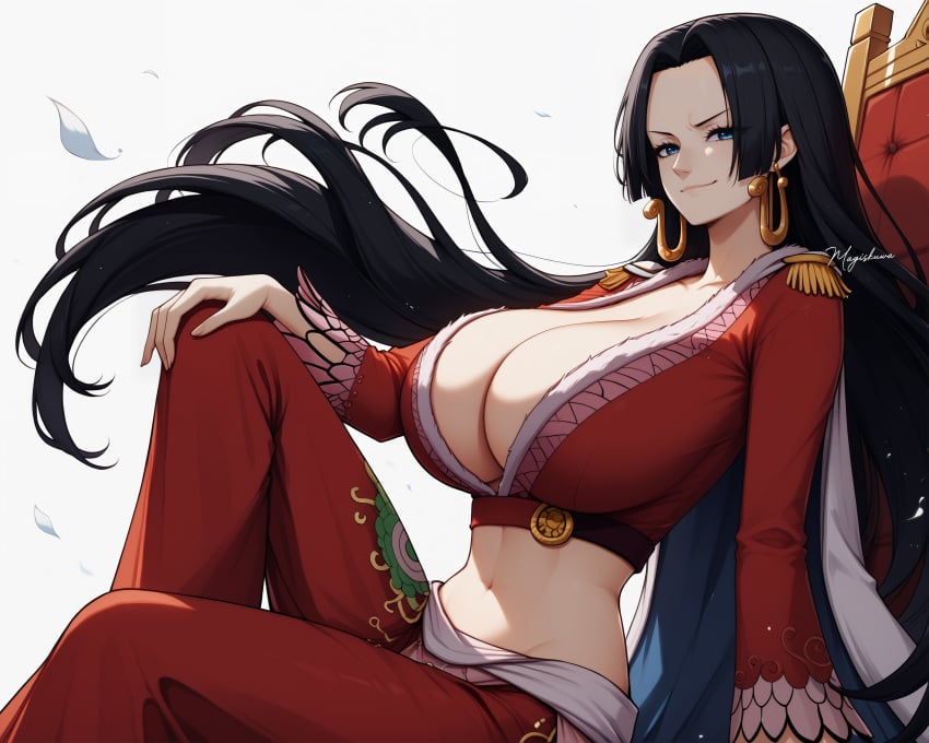 ai_generated boa_hancock clothing female female_only magiskuwa one_piece